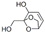1-(hydroxymethyl)-7,8-dioxabicyclo[3.2.1]oct-3-en-2-ol 구조식 이미지