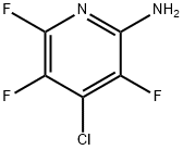 2-AMINO-4-CHLORO-3,5,6-TRIFLUOROPYRIDINE Structure