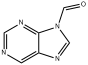 9H-Purine-9-carboxaldehyde (9CI) Structure