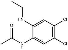 N-[4,5-디클로로-2-(에틸아미노)페닐]아세트아미드 구조식 이미지