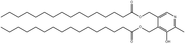 Pyridoxine dipalmitate Structure