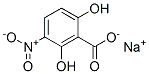 sodium 4-nitroresorcinolate  구조식 이미지