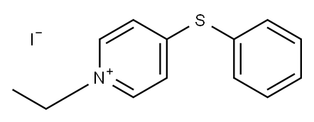 1-ethyl-4-(phenylthio)pyridinium iodide 구조식 이미지