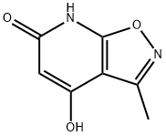 Isoxazolo[5,4-b]pyridin-6(7H)-one, 4-hydroxy-3-methyl- (9CI) 구조식 이미지
