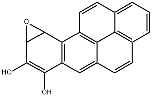 BENZO[A]PYRENE-7,8-DIOL-9,10-EPOXIDE Structure