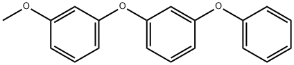 1-(3-메톡시페녹시)-3-페녹시벤젠 구조식 이미지