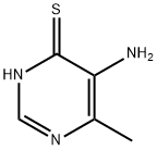 4(1H)-Pyrimidinethione, 5-amino-6-methyl- (9CI) 구조식 이미지