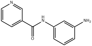 N-(3-aminophenyl)nicotinamide Structure