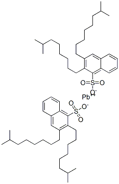 lead bis(diisononylnaphthalenesulphonate) Structure