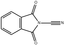 1,3-dihydro-1,3-dioxo-2H-Isoindole-2-carbonitrile Structure