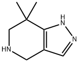 4,5,6,7-테트라히드로-7,7-디메틸-1H-피라졸로[4,3-c]피리딘염산염 구조식 이미지