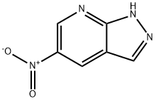 5-Nitro-1H-pyrazolo[3,4-b]pyridine 구조식 이미지