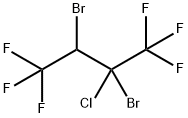 2,3-DIBROMO-2-CHLORO-1,1,1,4,4,4-HEXAFLUOROBUTANE 구조식 이미지