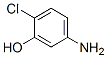 5-AMINO-2-CHLORO-PHENOL 구조식 이미지