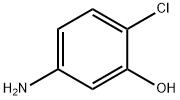 2-Chloro-5-aminophenol Structure