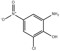 2-Amino-6-chloro-4-nitrophenol Structure