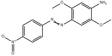2,5-dimethoxy-4-(4-nitrophenylazo)aniline  구조식 이미지