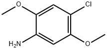 2,5-Dimethoxy-4-chloroaniline  구조식 이미지