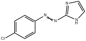2-[(4-chlorophenyl)azo]-1H-imidazole 구조식 이미지