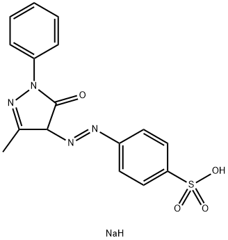 6359-74-6 sodium p-[(4,5-dihydro-3-methyl-5-oxo-1-phenyl-1H-pyrazol-4-yl)azo]benzenesulphonate
