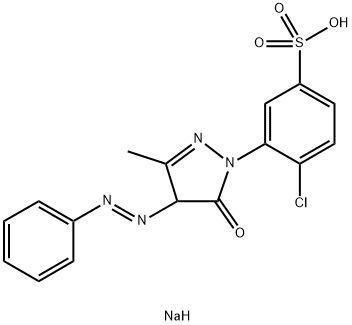 ACID YELLOW 34 (C.I. 18890) Structure