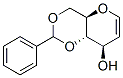 4,6-O-BENZYLIDENE-D-GLUCAL Structure