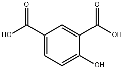 4-Hydroxyisophthalic acid 구조식 이미지
