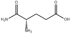 L-Glutamic acid alpha-amide 구조식 이미지