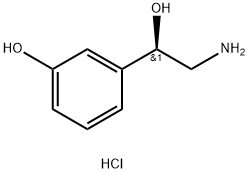 DL-NORPHENYLEPHRINE HYDROCHLORIDE Structure