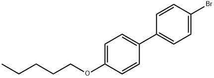 4-bromo-4'-(pentyloxy)-1,1'-biphenyl Structure