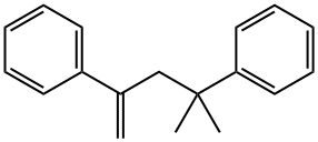 2,4-Diphenyl-4-methyl-1-pentene Structure