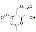 Methyl3,4-Di-O-acetyl-beta-D-xylopyranoside 구조식 이미지