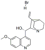 (9S)-6'-메톡시신코난-9-올모노히드로브로마이드 구조식 이미지