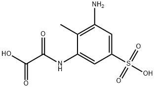2'-methyl-3'-amino-5'-sulfooxanilic acid Structure
