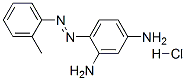 4-(o-톨릴라조)벤젠-1,3-디아민일염산염 구조식 이미지