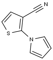 2-(1h-pyrrol-1-yl)thiophene-3-carbonitrile Structure