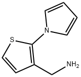 [2-(1H-pyrrol-1-yl)thien-3-yl]methylamine Structure