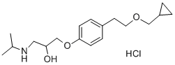 Betaxolol hydrochloride Structure