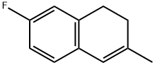 Naphthalene, 7-fluoro-1,2-dihydro-3-methyl- (9CI) 구조식 이미지