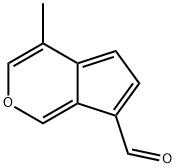 4-Methylcyclopenta[c]pyran-7-carbaldehyde Structure