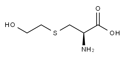 S-2-Hydroxyethyl-L-cysteine 구조식 이미지