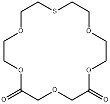 2,6-DIKETO-13-THIA-18-CROWN-6 Structure