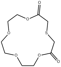 2,6-DIKETO-4-THIA-15-CROWN-5 Structure