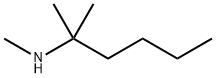 N,2-디메틸-2-헥산아민 구조식 이미지