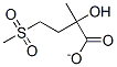 L(-)-METHANESULFONYLETHYLLACTATE Structure