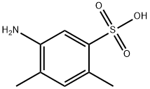 6-amino-m-xylene-4-sulphonic acid  구조식 이미지
