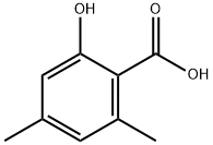 4,6-dimethylsalicylic acid  구조식 이미지