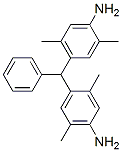4-((4-amino-2,5-dimethylphenyl)(phenyl)methyl)-2,5-dimethylbenzenamine Structure