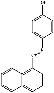 p-(1-naphthylazo)phenol  구조식 이미지