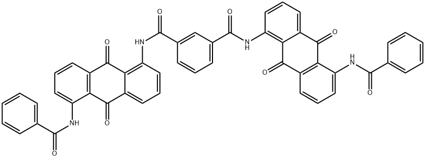 6370-78-1 N,N'-bis[5-(benzoylamino)-9,10-dihydro-9,10-dioxo-1-anthryl]isophthaldiamide 